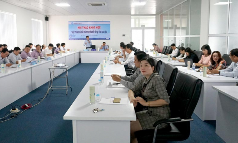 Hội Thảo khoa học: Thực trạng và giải pháp Chuyển đổi số tại tỉnh Bạc Liêu