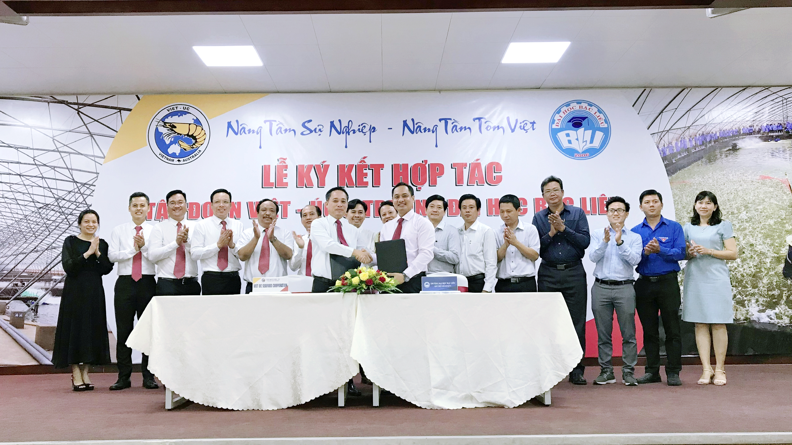 Trường Đại học Bạc Liêu ký hợp tác với Tập đoàn Việt Úc