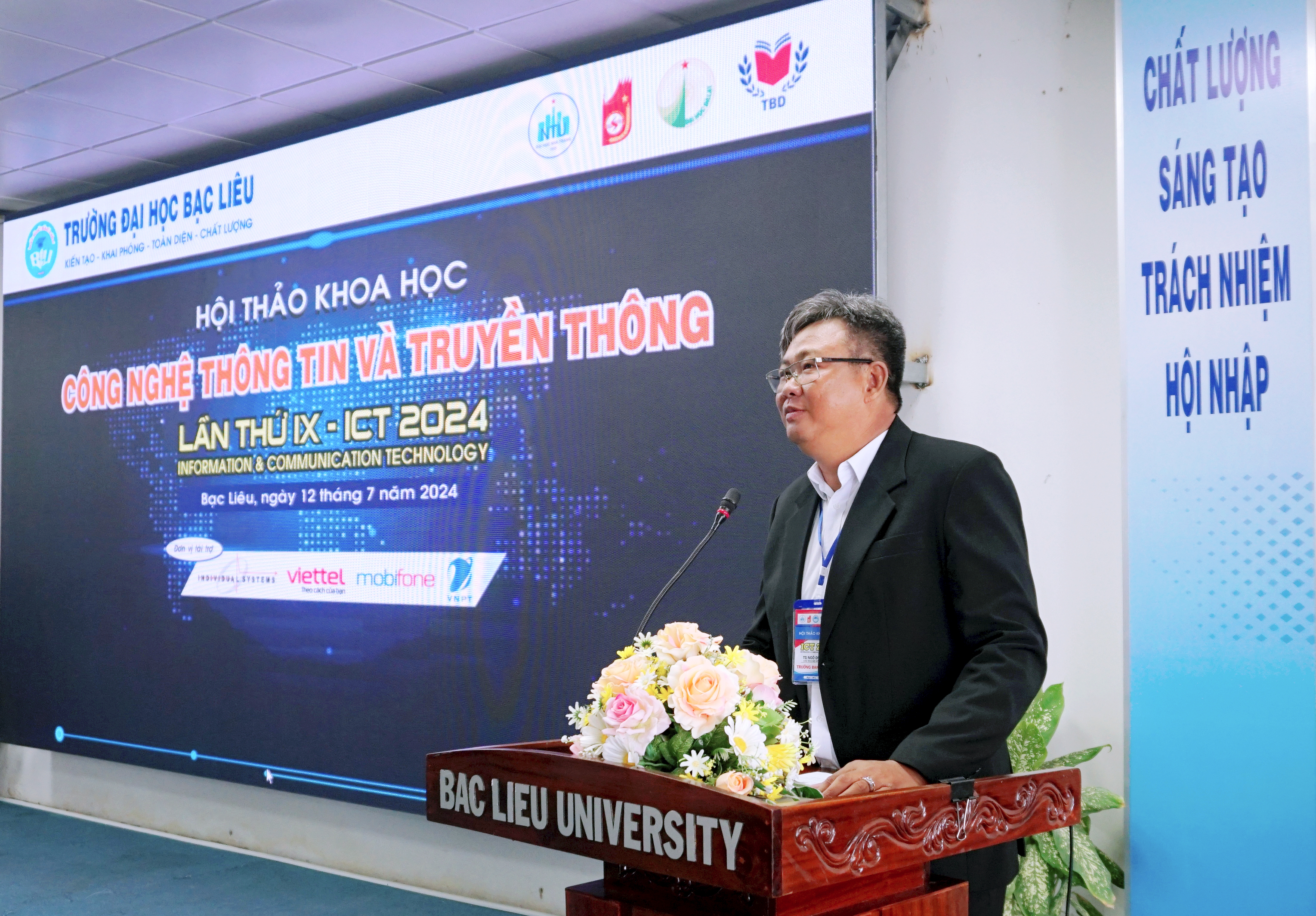 Hội thảo khoa học CÔNG NGHỆ THÔNG TIN VÀ TRUYỀN THÔNG lần thứ IX- ICT2024 tại Trường Đại học Bạc Liêu